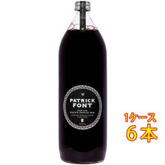 PATRICK FONT �p�g���b�N�E�t�H�� �������[�� �ԃu�h�E�W���[�X BIO �r�I 1000ml 6�{ �f�j�I���������� �t�����X �W���[�X �P�[�X�̔� ��