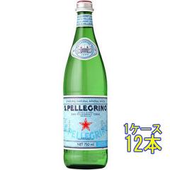 �{�B�̂ݑ������� SAN PELLEGRINO �T���y���O���m �i�`�������~�l�����E�H�[�^�[ �X�p�[�N�����O ���A 750ml 12�{ �r �X�N�����[�L���b�v