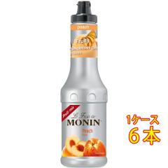 MONIN �s�[�` �t���[�c�s���[���~�b�N�X 500ml 6�{ ���i�� �m���A���R�[���V���b�v �X���[�W�[ �t���[�Y���J�N�e�� �P�[�X�̔� ���Ε� �a