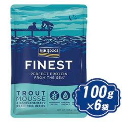 �t�B�b�V��4 �h�b�O �g���E�g���[�X 100g�~6��  fish4dogs ���Y���t�[�h �y���K�i�z