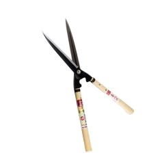 送料無料 吉岡刃物製作所 喜八作 プロ用 鋭型刈込鋏 No.128 240mm 9寸ナタ樫柄 切れ味を追求したプロ用刈込鋏。