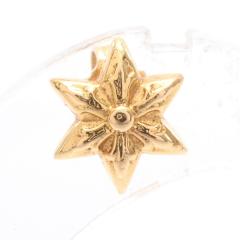 クロムハーツ CHROME HEARTS CO STAR スタースタッド ピアス ジュエリー K22YG メンズ ゴールド系 【中古】