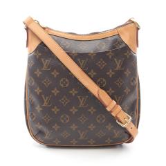 ���C�E���B�g�� LOUIS VUITTON �I�f�I��PM �V�����_�[�o�b�O �o�b�O PVC�R�[�e�B���O�L�����o�X ���U�[ ���m�O���� ���f�B�[�X �u���E��
