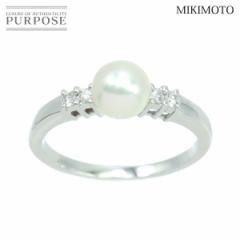 ~Lg MIKIMOTO 9 O AR^ 5.8mm _C K18 WG zCgS[h 750 p[ w fB[X 90191162 yÁzBJ