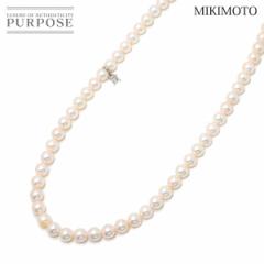 ~Lg MIKIMOTO AR^ 6.9-6.5mm lbNX 42cm SV Vo[ p[ fB[X 90199099 yÁzBJ