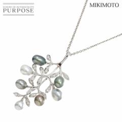 ~Lg MIKIMOTO obN^ _C lbNX 50cm K18 WG 750 p[ fB[X 90217506 yÁzBJ