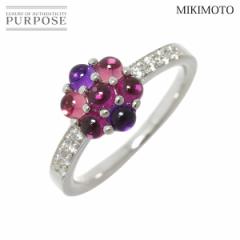 ~Lg MIKIMOTO 13 O K[lbg AWXg _C 0.14ct K18 WG 750 w fB[X 90222391 yÁzBJ