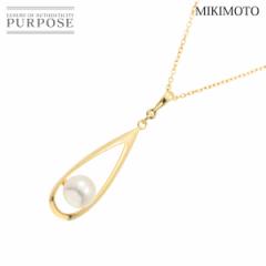 ~Lg MIKIMOTO AR^ 6.9mm lbNX 40cm K18 YG CG[S[h 750 p[ fB[X 90232584 yÁzBJ