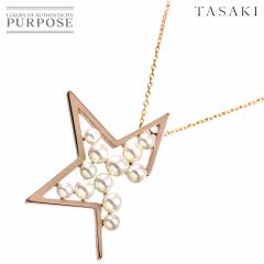 �^�T�L TASAKI �A�u�X�g���N�g �X�^�[ �W���^�� 3.8-2.9mm �l�b�N���X 50cm K18 PG 750 �p�[�� ���f�B�[�X 90300707 �y���ÁzBJ