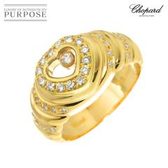 �V���p�[�� Chopard �n�b�s�[�n�[�g 13.5�� �����O �_�C�� K18 YG 750 �w�� ���f�B�[�X 90306918 �y���ÁzBJ