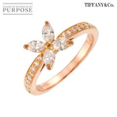 �e�B�t�@�j�[ TIFFANY&CO. �r�N�g���A 9�� �����O �_�C�� K18 PG �s���N�S�[���h 750 �w�� ���f�B�[�X 90307701 �y���ÁzBJ