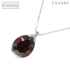 �^�T�L TASAKI ���~�m �K�[�l�b�g �l�b�N���X 55cm K18 WG �z���C�g�S�[���h 750 �c��^��y�ؖ����t���z���f�B�[�X 90308193 �y���ÁzBJ