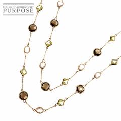 �}���`�X�g�[�� 42.55ct �l�b�N���X 106cm K18 PG �s���N�S�[���h 750 ���f�B�[�X 90309392 �y���ÁzNJ