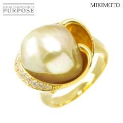 �~�L���g MIKIMOTO 17�� �����O �����^�� �_�C�� K18 YG 750 �p�[�� �w�ցy�\�[�e�B���O�z ���f�B�[�X 90309396 �y���ÁzBJ