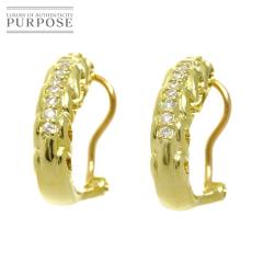 �_�C�� 0.10ct/0.10ct K18 YG �C�������O �s�A�X �C�G���[�S�[���h 750 ���f�B�[�X 90310033 �y���ÁzNJ