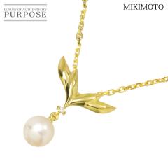 �~�L���g MIKIMOTO �A�R���^�� 7.7mm �_�C�� �l�b�N���X 40cm K18 YG �C�G���[�S�[���h 750 �p�[�� ���f�B�[�X 90310857 �y���ÁzBJ