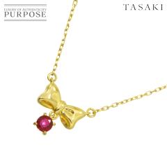 �^�T�L TASAKI ���r�[ �l�b�N���X 40cm K18 YG �C�G���[�S�[���h 750 �c��^�� ���{�� ���f�B�[�X 90310861 �y���ÁzBJ