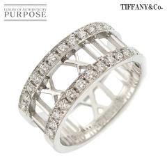 �e�B�t�@�j�[ TIFFANY&Co. �A�g���X �I�[�v�� 16.5�� �����O �_�C�� K18 WG �z���C�g�S�[���h 750 �w�� ���f�B�[�X 90311423 �y���ÁzBJ
