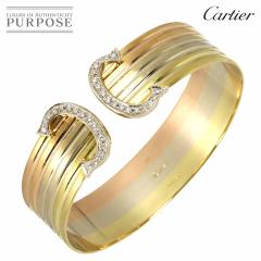 �J���e�B�G Cartier 2C �g���j�e�B �_�C�� �o���O�� 17.5cm K18 YG WG PG 750 C2 �u���X���b�g ���f�B�[�X 90311563 �y���ÁzBJ