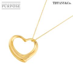 �e�B�t�@�j�[ TIFFANY&Co. �I�[�v���n�[�g ��27.4mm �l�b�N���X 46cm K18 YG �C�G���[�S�[���h 750 ���f�B�[�X 90311564 �y���ÁzBJ