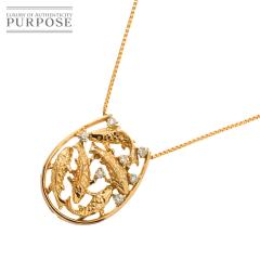 �_�C�� 0.11ct �l�b�N���X 40cm K18 PG �s���N�S�[���h 750 ���f�B�[�X 90311936 �y���ÁzNJ