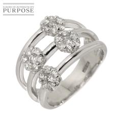 �����O 12�� �_�C�� 0.85ct K18 WG �z���C�g�S�[���h 750 �w�� ���f�B�[�X 90312221 �y���ÁzNJ