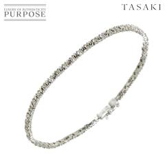 �^�T�L TASAKI �_�C�� 1.50ct �u���X���b�g 17.5cm K18 WG �z���C�g�S�[���h 750 �c��^�� ���f�B�[�X 90312887 �y���ÁzBJ