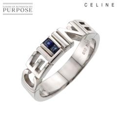 �Z���[�k CELINE 12.5�� �����O �T�t�@�C�� 0.10ct Pt �v���`�i �w�� ���S ���f�B�[�X 90312892 �y���ÁzBJ