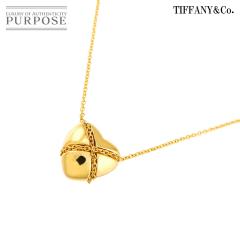 �e�B�t�@�j�[ TIFFANY&Co. �n�[�g �l�b�N���X 46cm K18 YG �C�G���[�S�[���h 750 ���f�B�[�X 90313764 �y���ÁzBJ