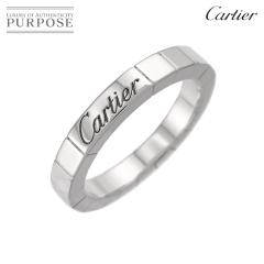 �J���e�B�G Cartier ���j�G�[�� #50 �����O K18 WG �z���C�g�S�[���h 750 �w�� ���f�B�[�X 90314621 �y���ÁzBJ
