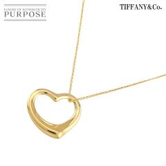 �e�B�t�@�j�[ TIFFANY&Co. �I�[�v���n�[�g ��22mm �l�b�N���X 40cm K18 YG �C�G���[�S�[���h 750 ���f�B�[�X 90314645 �y���ÁzBJ