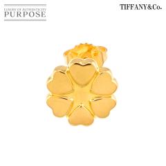 �e�B�t�@�j�[ TIFFANY&Co. �N���E�� �I�u �n�[�g �s�A�X K18 YG 750 �Ў� �Е��̂� ���f�B�[�X 90314663 �y���ÁzBJ
