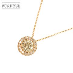 �_�C�� 0.721ct/0.10ct �l�b�N���X 45cm K18 PG �s���N�S�[���h 750 ���f�B�[�X 90316378 �y���ÁzNJ