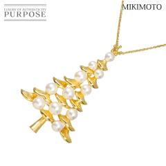 �~�L���g MIKIMOTO �A�R���^�� 5.5-3.7mm �l�b�N���X �� �u���[�` 40cm K18 YG 750 �p�[�� ���f�B�[�X 90316777 �y���ÁzBJ