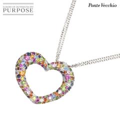 �|���e���F�L�I PV �G���c�B�I�[�l �T�t�@�C�� 2.68ct/0.34ct �_�C�� 0.38ct �l�b�N���X 45cm K18 WG ���f�B�[�X 90316803 �y���ÁzBJ