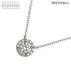 �e�B�t�@�j�[ TIFFANY&CO. �\���X�g �_�C�� 0.27ct D/VS1/3EX �l�b�N���X 40cm Pt�y�Ӓ菑�z���f�B�[�X 90317312 �y���ÁzBJ