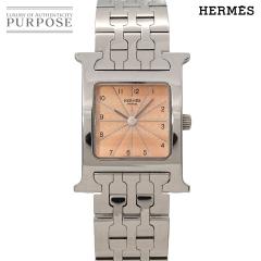 �G�����X HERMES H�E�H�b�` HH1 210 ���f�B�[�X �r���v �s���N �N�H�[�c �E�H�b�` H Watch 90318700 �y���Áz���v