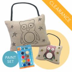 yNAXzYogibo Canvas Cushion Mini & Paint Kit SetiM{[ LoX NbV ~j & yCg Lbg Zbgj