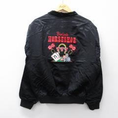 �Ò� ���� �W���P�b�g �����Y 90�N�� 90s HORSE SHOE �g�����v �T�C�R�� �h�J USA�� �� 26feb25