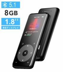 Bluetooth5.1 MP3v[[ Xs[J[ HiFi fW^I[fBIv[[ ^b`pl v  8GB AAV-173a