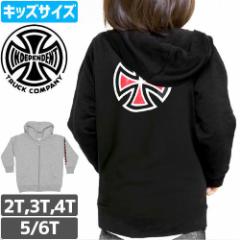 CfByfg INDEPENDENT LbY p[J[ TODDLER BAR CROSS ZIP HOODIE cTCY NO2