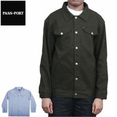 PASS~PORT �p�X�|�[�g �X�P�{�[ �W���P�b�g WORKERS LATE TWILL JACKET 2017F/W NO2