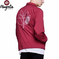 MAGENTA }[^ XP{[ WPbg OUTLINE COACH JACKET o[KfB NO2 