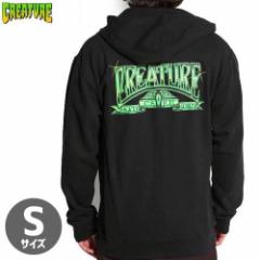 CREATURE N[`[ XP{[ p[J[ STCY CLUB PLAQUE ZIP HOODIE ubN NO11