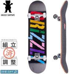 �O���Y���[ GRIZZLY �X�P�{�[ �R���v���[�g INCITE COMPLETE 99A 7.75�C���` �u���b�N NO2