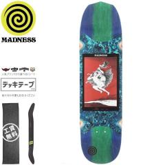 MADNESS �}�b�h�l�X �X�P�{�[ �f�b�L ALLA R7 BOTTOM SLICK DECK 8.5�C���` NO56