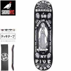 t@Cu{ 5BORO XP{[ fbL CINCO BARRIOS BLACK DECK 8.25C` NO31