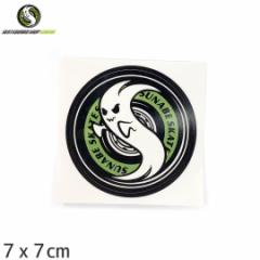 SKATEBOARD SHOP SUNABE XixIWi XP{[ XebJ[ SNABEE LOGO STICKER 7 x 7cm NA NO10