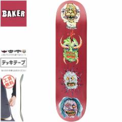 x[J[ BAKER XP[g{[h fbL CB PORTRAITS B2 SQUARED DECK 8.0C` NO342