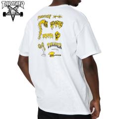 �X���b�V���[ THRASHER T�V���c USA���f�� BARBARIAN TEE �z���C�g NO145